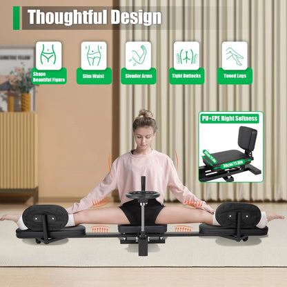 Leg Stretcher 3-Bar Leg Spreader – Heavy Duty Leg Split Machine for Flexibility & Stretching