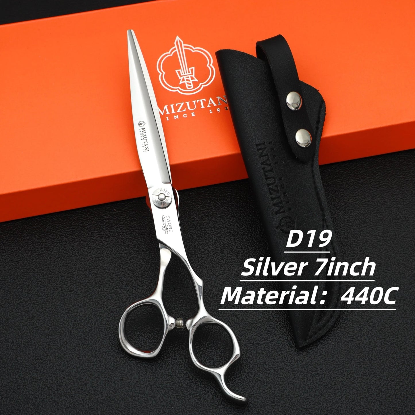 Left-Handed Professional Hairdressing Scissors – 6-Inch Hair Cutting Shears for Barbers & Hairdressers