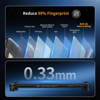 1-4PCS Tempered Glass Screen Protector for Nintendo Switch / Switch OLED / Switch 2 – Anti-Scratch with Auto-Alignment Frame