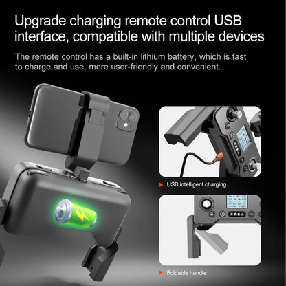 Xiaomi V198GPS Drone with 8K HD Camera – Foldable Brushless Quadcopter with Obstacle Avoidance & Optical ESC Aerial Tech