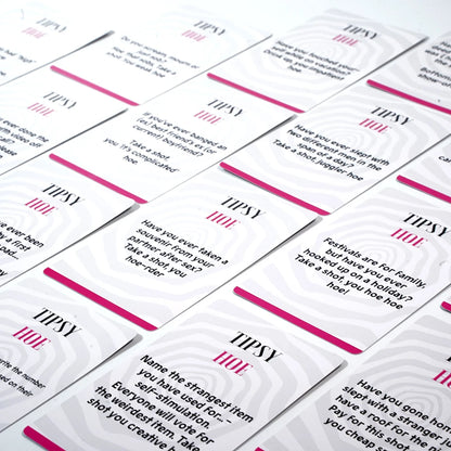 Tipsyhoe Night Game — Fun Party & Bachelorette Drinking Game for Ladies, Bridal Showers & Girls’ Night