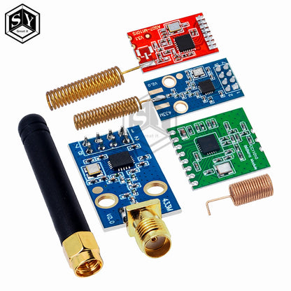 CC1101 Wireless Module - 10mW, 433MHZ/868MHZ, Long Distance Transmission 300-1000M with SMA Antenna, Wireless Transceiver