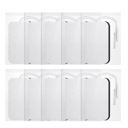 TENS EMS Electrode Pads: Gel Patch for Electrode Stickers - Physiotherapy Massager for Nerve & Muscle Stimulation