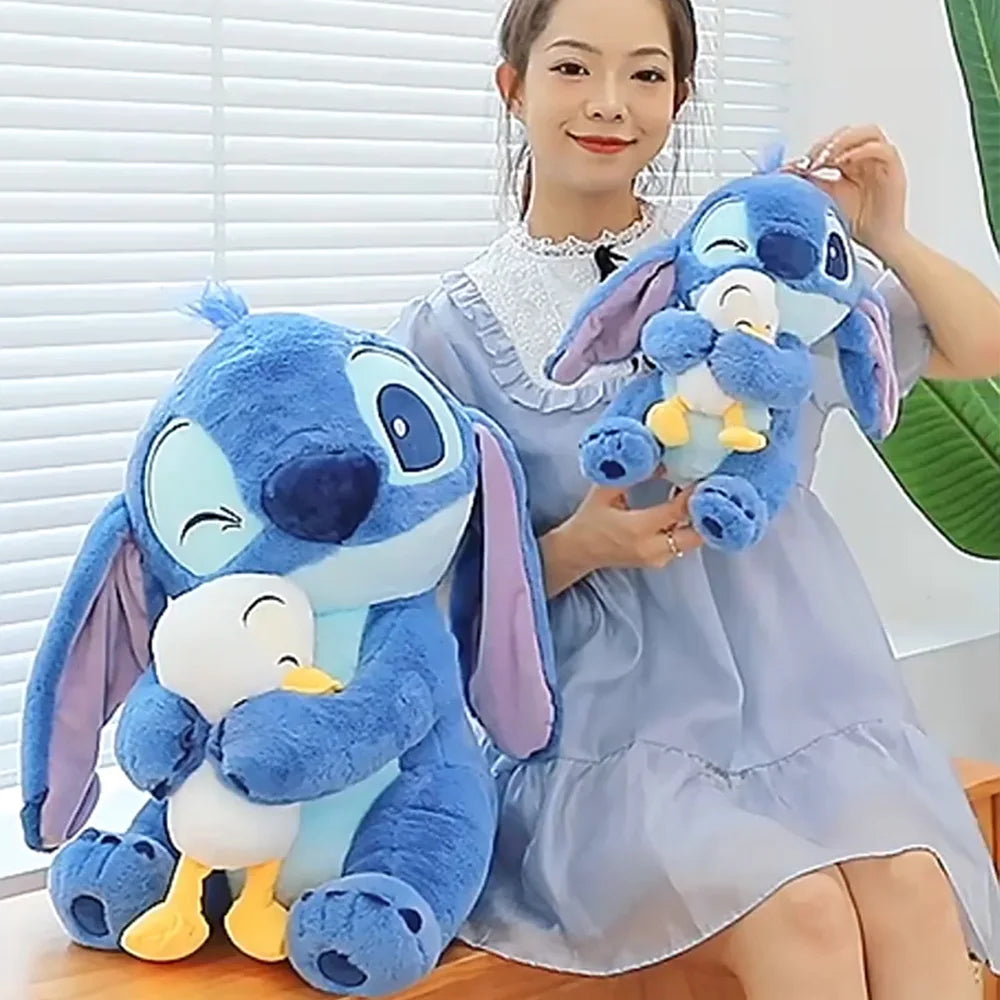 Lilo & Stitch Cute Cartoon Dolls – Kawaii Anime Soft Stuffed Pillow, Appease Toy, Birthday Gift for Boys & Girls