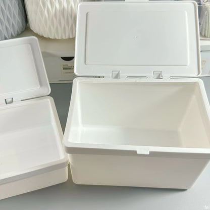 Idol Cards Storage Box – Photo Card Organizer for Kpop Collections and Stationery Storage