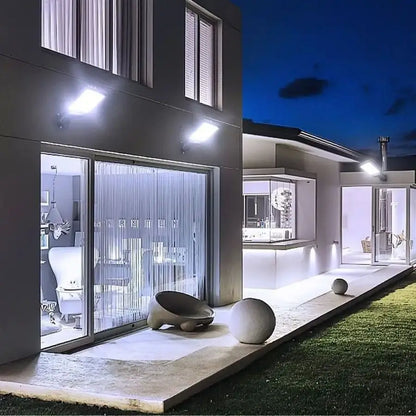 1/2/4-Pack Solar Street Lights – 108 COB LED Outdoor Wall Lights with Remote Control, Motion Sensor & Adjustable 3 Modes