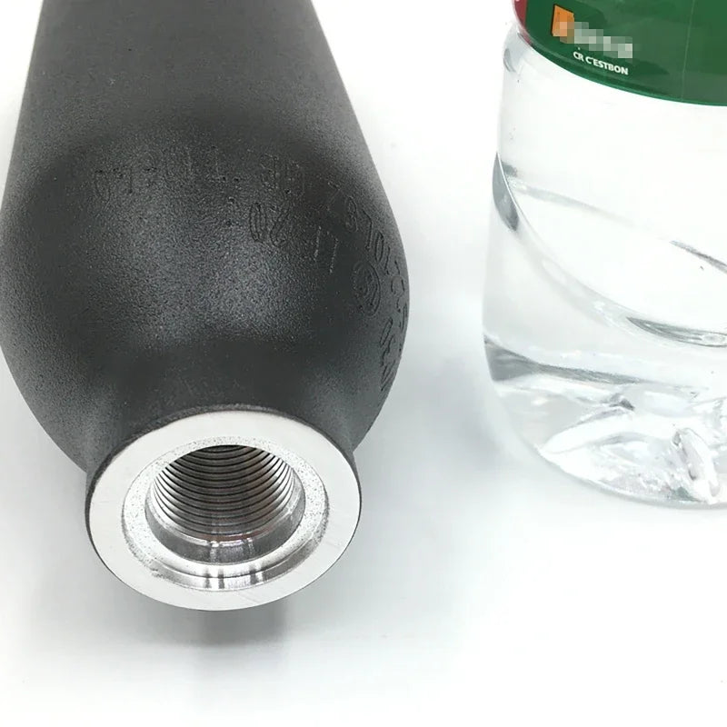 High-Pressure Bottle Thread M18*1.5 — 30PMA CO2 & Oxygen Tank Connector for Diving, Aquarium, and Soda Drink Cylinders