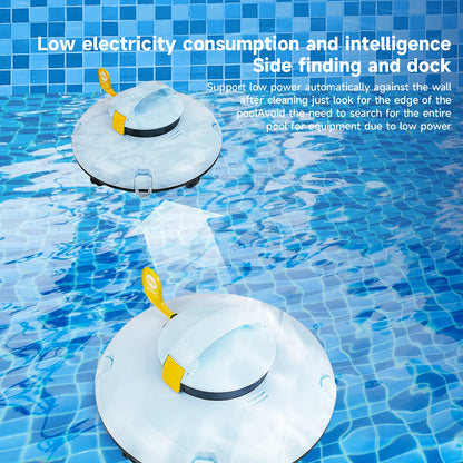 Lydsto Cordless Robotic Pool Cleaner - Automatic Swimming Pool Vacuum, Wireless Operation, Auto-Parking Feature