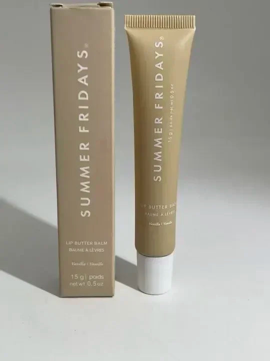 Summer Fridays Lip Balm – Moisturizing Vanilla Pink Sugar & Coffee Cake Scented Lip Gloss, Transparent Lip Oil Makeup