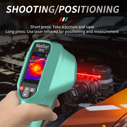 MASTFUYI Rechargeable Thermal Imaging Camera – Handheld Infrared Imager, -20℃ to 550℃, Waterproof, Dustproof & Drop Resistant