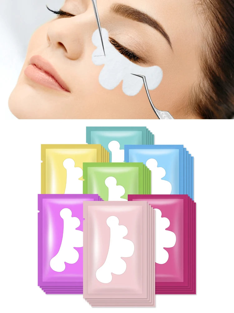 20/50 Pairs Hydrogel Lash Extension Patches | Under Eye Stickers for Grafting & Makeup | Eyelash Extension Tools
