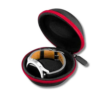 1-2PC Travel Watch Case — Portable Shock & Impact-Resistant Storage Box for Wristwatches and Smartwatches