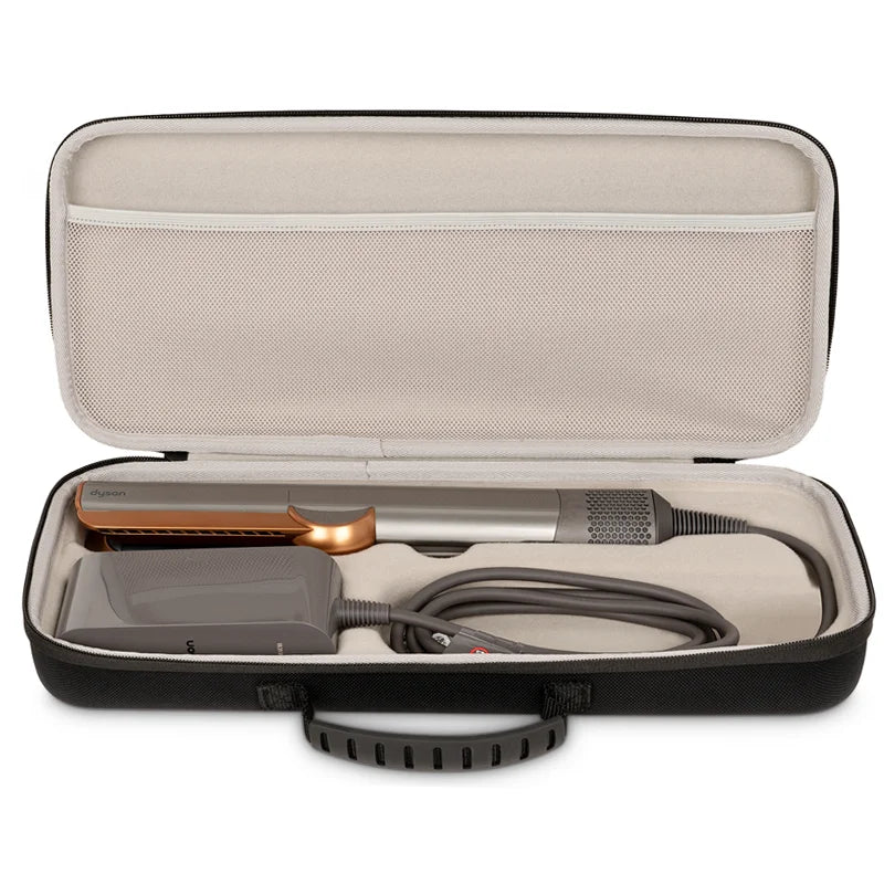 Hard EVA Case for Dyson Airstrait HT01 – Portable Travel Storage Bag for Hair Straightener & Accessories