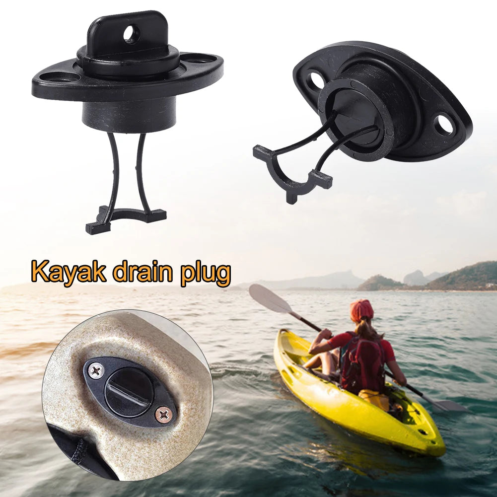 Universal Boat Drain Plug Kit – Bung for Dinghy, Kayak, Canoe, and Boat Water Infiltration Prevention Accessories