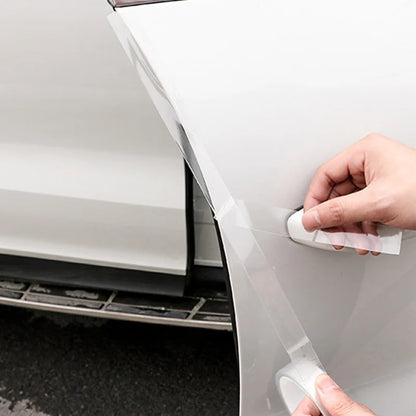 Transparent Car Door Protector – 3/5/10M Anti-Scratch Nano Tape, Glossy Clear Paint Protection Film