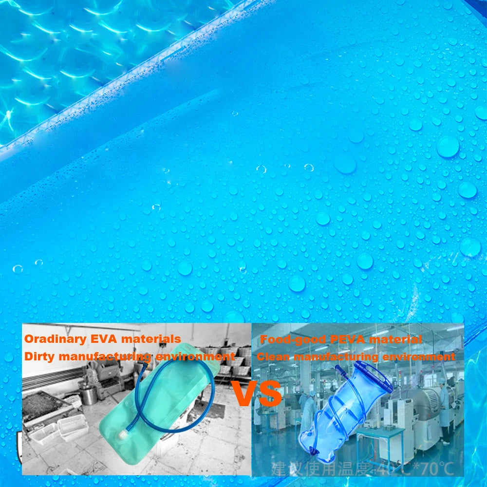 NEWBOLER Water Bladder Hydration Pack — BPA-Free 2L/3L Reservoir for Running, Hiking & Backpacking