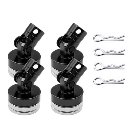 1 Set RC Car Drift Shell with Strong Magnet – Stealth Body Post Contact for 1/10 Scale Models TT01, TT02 Remote Control Cars