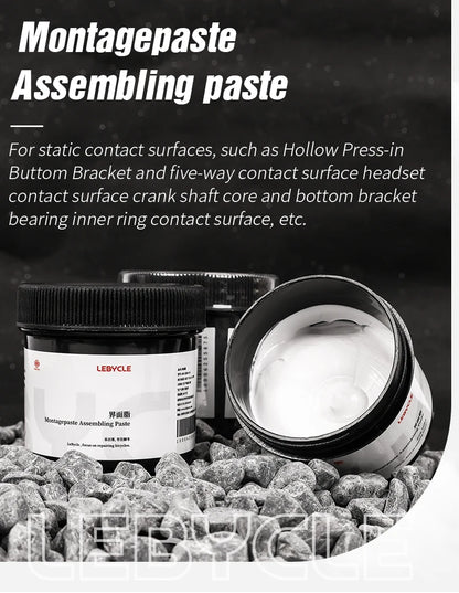 LEBYCLE Bicycle Interface Grease — Anti-Noise Lubricant for Mountain & Road Bike Hubs, Shafts, and Assembly