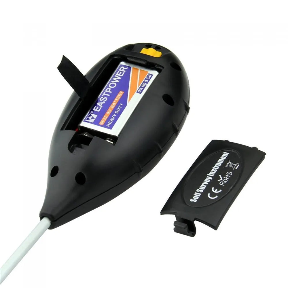 Soil PH Meter Tester - 4 in 1 Soil Tester for PH, Moisture, Temperature, and Sunlight Intensity Measurement - Analysis for Soil Acidity