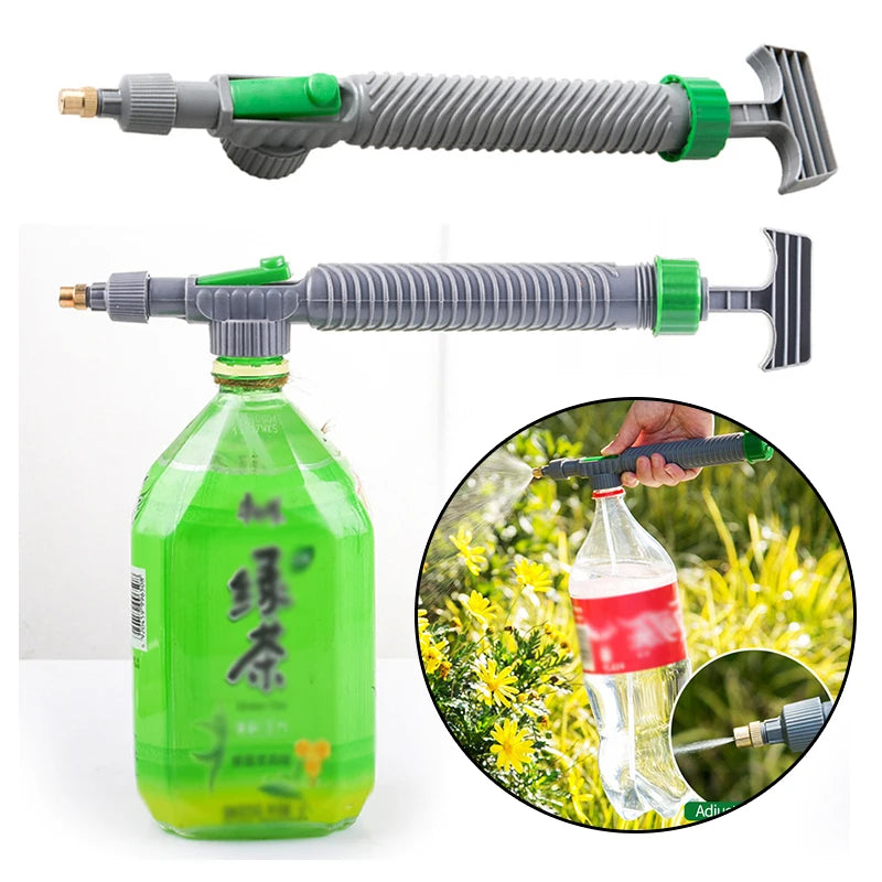 High Pressure Manual Sprayer with Adjustable Spray Nozzle - Perfect for Garden Watering and Agriculture Tools