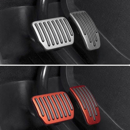 Tesla Model Y/3 Highland Foot Pedal Pads – Non-Slip Aluminum Accelerator, Brake & Rest Performance Covers
