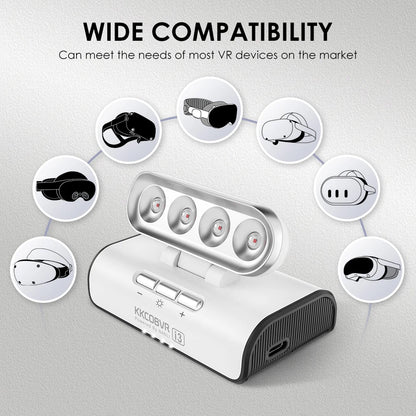 KKCOBVR i3 VR Infrared Light Accessory – Enhanced Tracking for Quest 3/3S/2/1/Pro, Apple Vision Pro & PICO 4