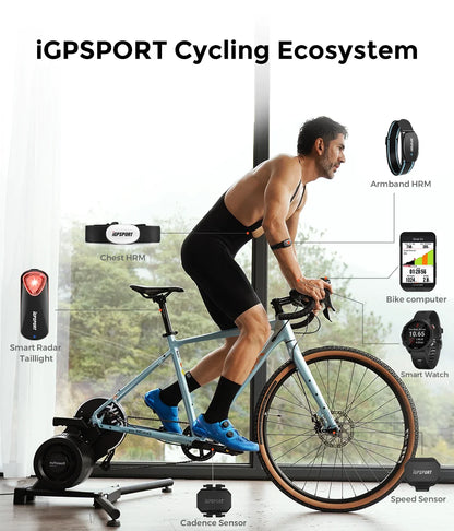 iGPSPORT iGS800 Touchscreen Bike Computer - Professional GPS, Map Navigation, WiFi, ANT+, 50H Battery Life