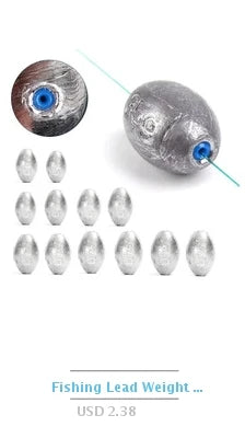 60pcs Rubber Space Bean Fishing Stoppers – 10-Group Oval Float Stopper Set for Carp & Fly Fishing