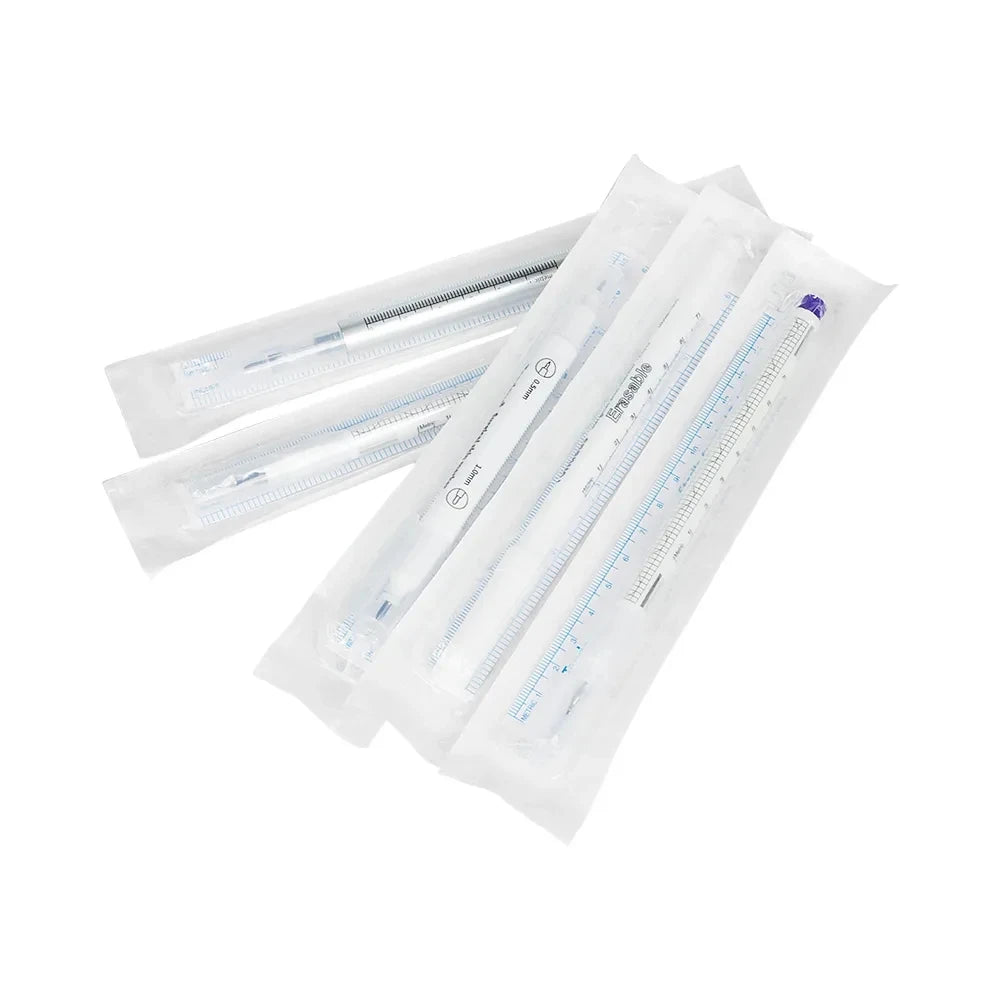 Professional Surgical Sterile Skin Marker Pen – Microblading Tattoo Eyebrow & Lip Marker with Measuring Ruler Set