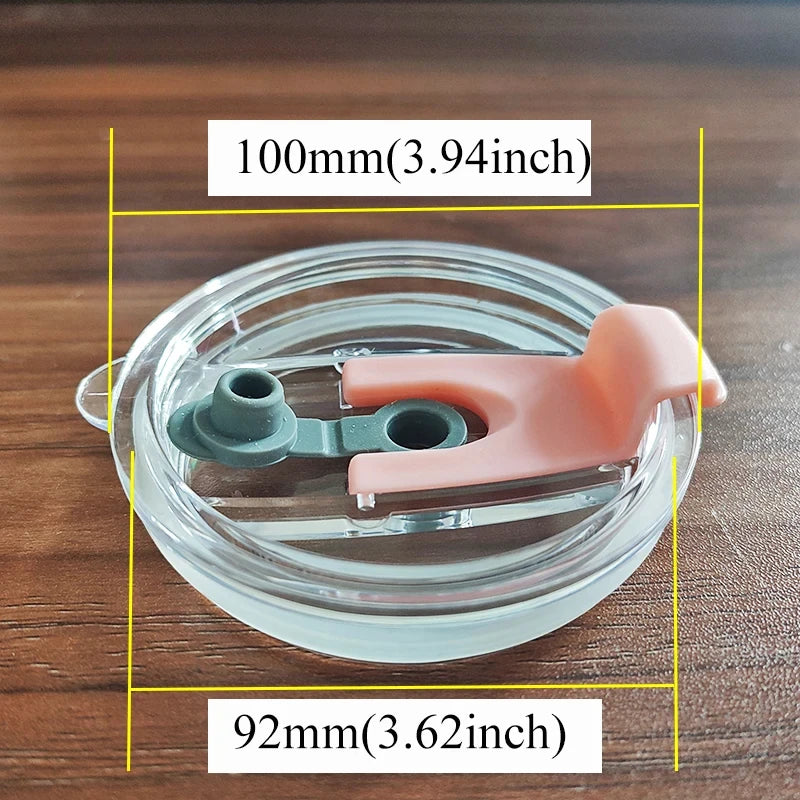 Y-Sealing Cup Lid — 12/16/20/30oz Spill-Proof Replacement for Ozark Trail, RTIC & Yeti