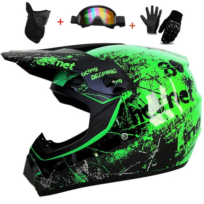 Full Face Off-Road Motorcycle Helmet – Downhill AM DH Cross Motocross Capacete Casco   2/2