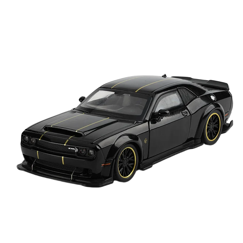 1:32 Dodge Challenger SRT Hellcat Redeye Diecast Model – V8 Alloy Metal American Muscle Sports Car Collectible