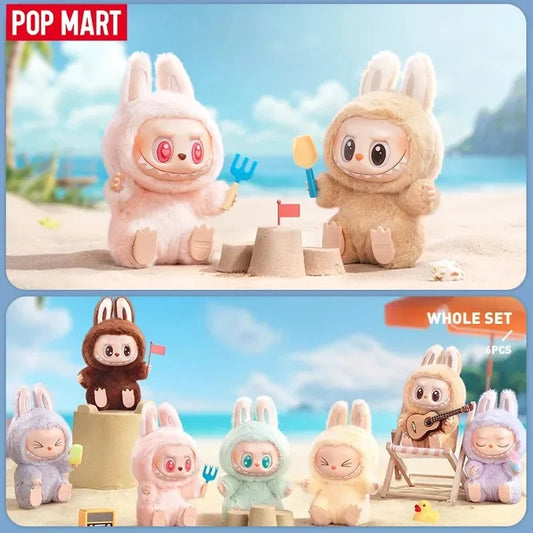 POP MART Labubu The Monsters — Have a Seat Series Vinyl Plush Blind Box, Cute Anime Doll Desktop Ornament
