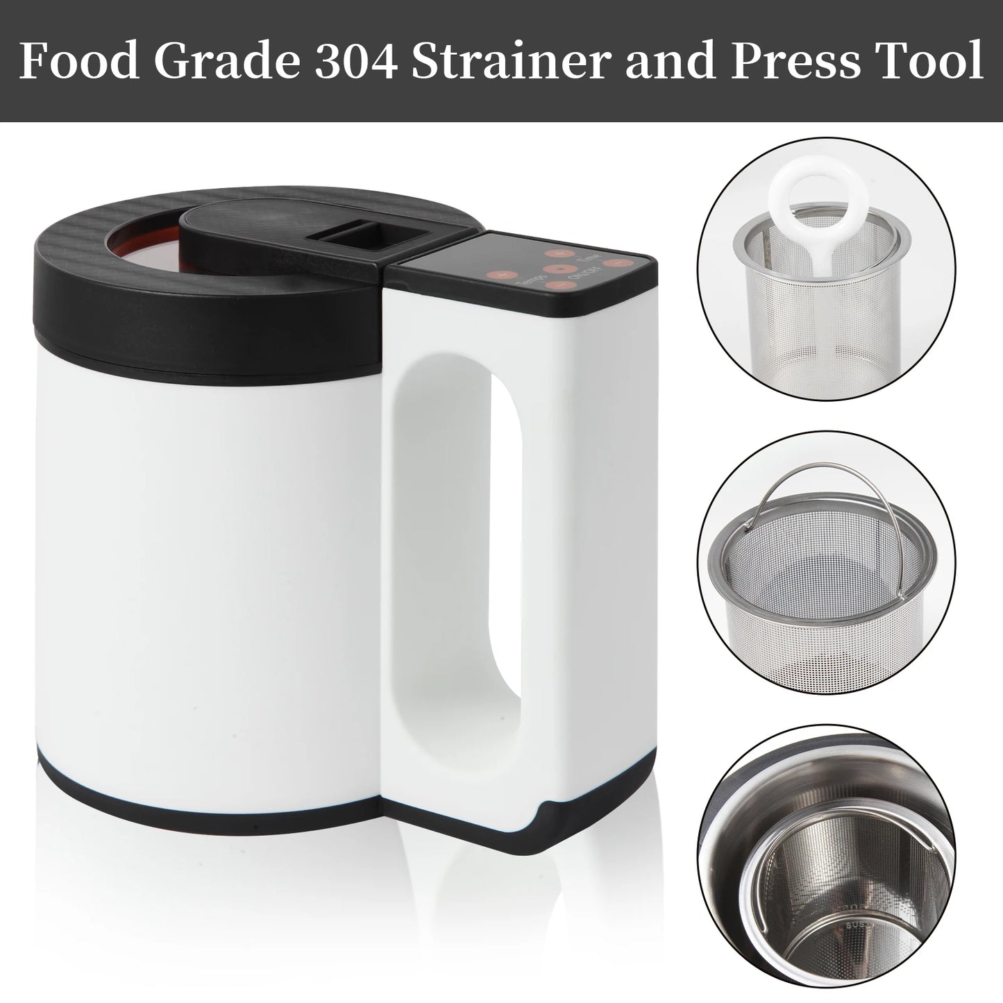 EnjoyHigh HerbAbility Decarboxylator & Infusion Machine – Herbal Oil, Tincture Maker, Oil Infusion & Decarb Device