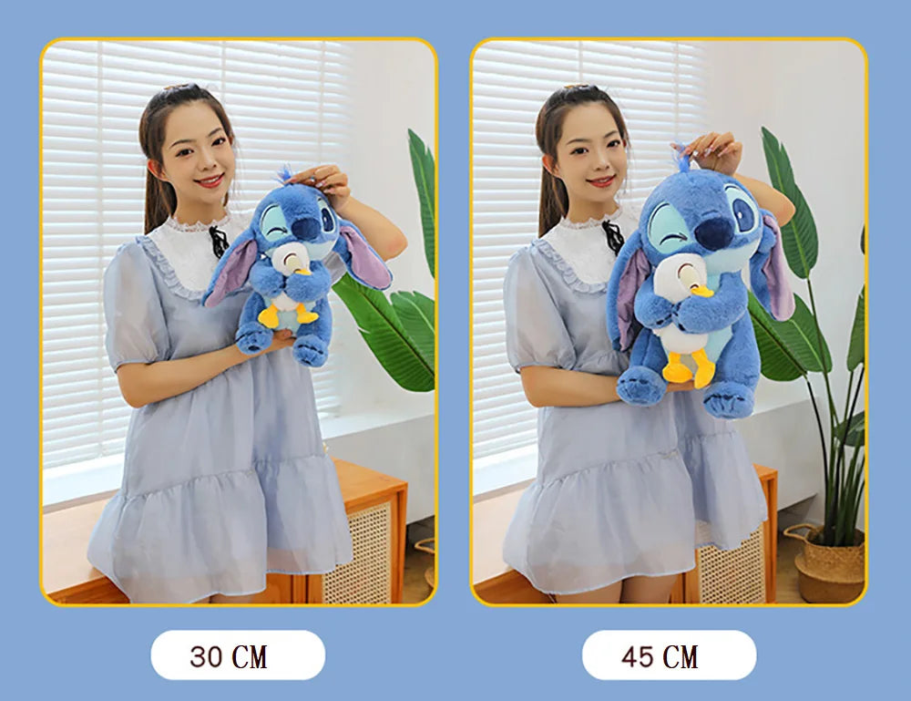 Lilo & Stitch Cute Cartoon Dolls – Kawaii Anime Soft Stuffed Pillow, Appease Toy, Birthday Gift for Boys & Girls
