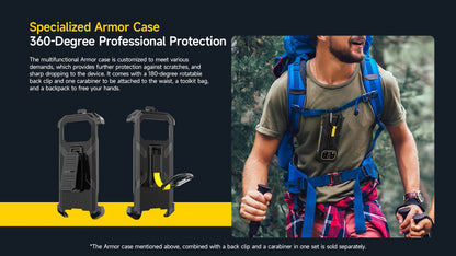 Ulefone Armor 27T Pro 5G Rugged Smartphone – 10600mAh, Android 14, 50MP+64MP Night Camera, 6.78" 120Hz, 24GB+256GB, NFC