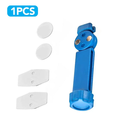 Durable Steel Bicycle Brake Pad Spreader – 360° Rotatable Hydraulic Disc Brake Caliper Piston Reset Tool