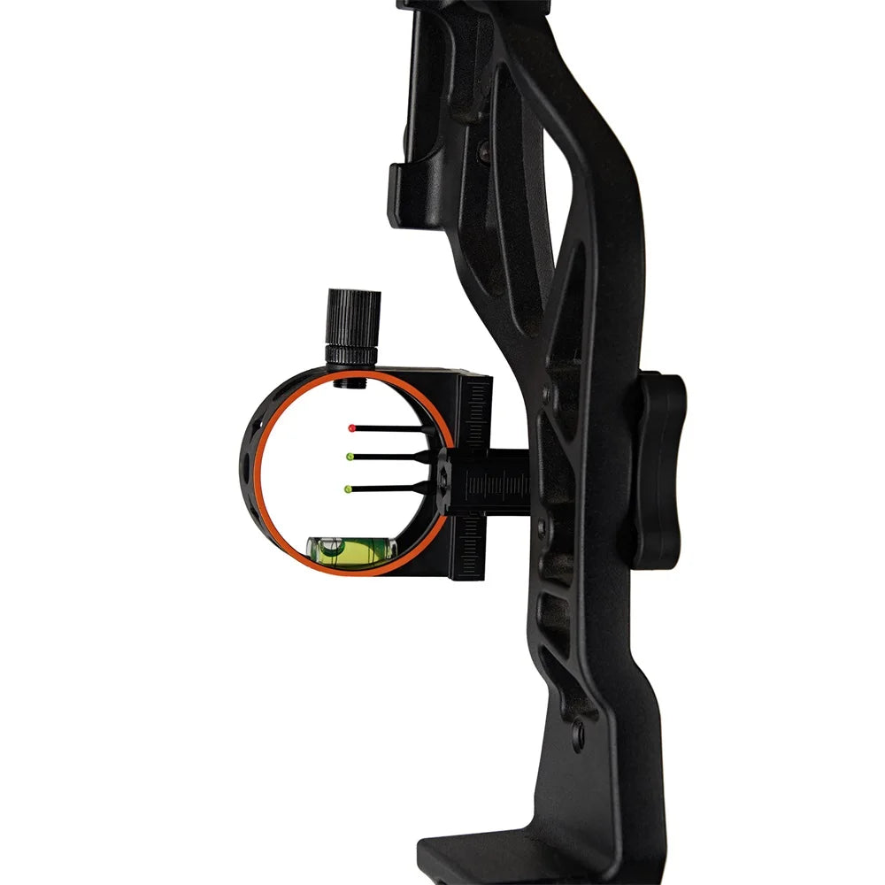 Toparchery 3-Pin/5-Pin Bow Sight – Fiber Optic Sight for Compound & Recurve Bows, Archery Hunting Accessories