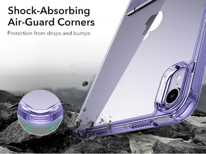 ESR Kickstand Case for iPad Mini 6/7 – Hybrid Protection Clear Back Cover with Stand & Pencil Support