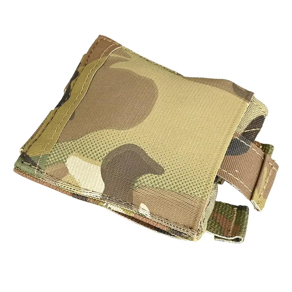 Tactical Dump Pouch – Foldable MOLLE Cummerbund Magazine Pouch, Mil-Grade Elastic Ultra-Light Roll-Up Drop Soft MAG Pouches
