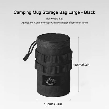 1 or 2pcs Lightweight Camping Storage Bags – Large & Small Accessory Organizers with Handles & Hanging Holes