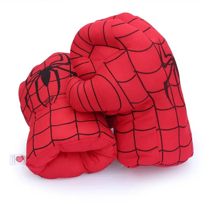 Kids Cartoon Foam Boxing Gloves – Superhero Costume Party Punching Gloves | Dress-Up Fighter Props