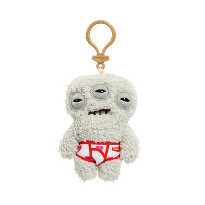 12cm Fuggler Ugly Monster Plush Keychain – Funny Kawaii Rabbit Stuffed Doll Pendant Gift for Kids