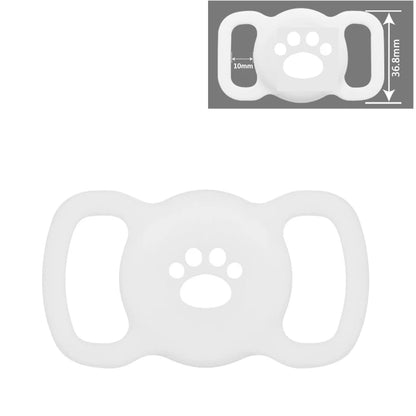 Airtag Dog Collar Holder – Silicone Protective Case for Apple AirTag, Full Body Cover Fits All Collar Sizes