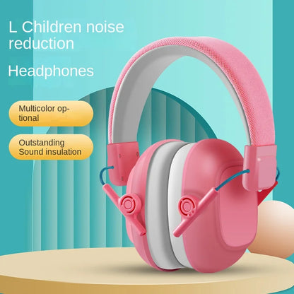 Kids Noise-Cancelling Earmuffs – Soundproof Headphones for Aircraft, Learning & Drums