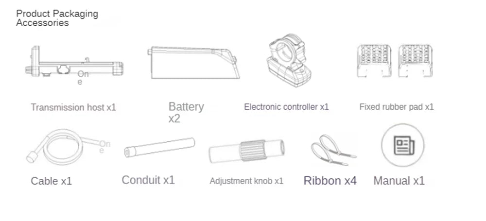 LTWOO Ae Wireless Bike Groupset Kit — 3s-13s Electronic Derailleur, Shifter Lever & Drivetrain Parts
