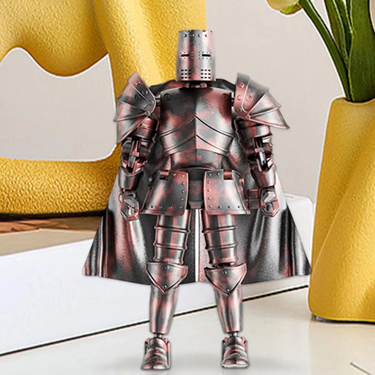Multi-Jointed Medieval Knight Action Figure – Fully Flexible 360° Mova ...