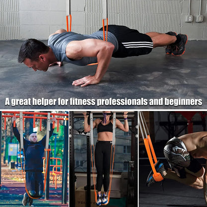 Pull-Up Assistance Bands Set — Resistance Straps for Men & Women | Chin-Up, Hanging Training & Body Stretching Workouts