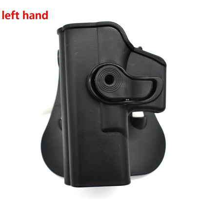 Left Hand Gun Holster – IMI Glock Pistol Case for Gen 1-4 Glock 17, Waist Holster with 9mm Mag Pouch, Hunting Accessories