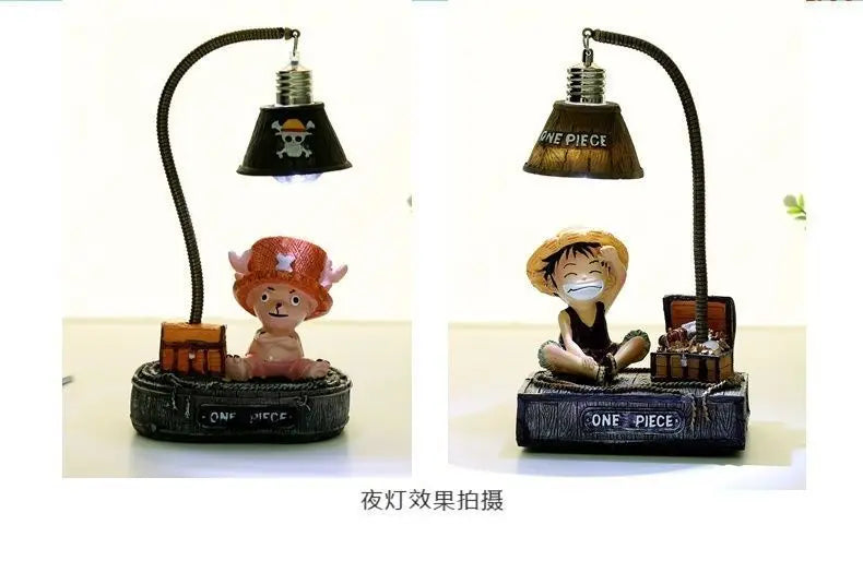 One Piece Luffy LED Night Light – Cute Anime Desk Lamp for Office, Study & Birthday Gifts